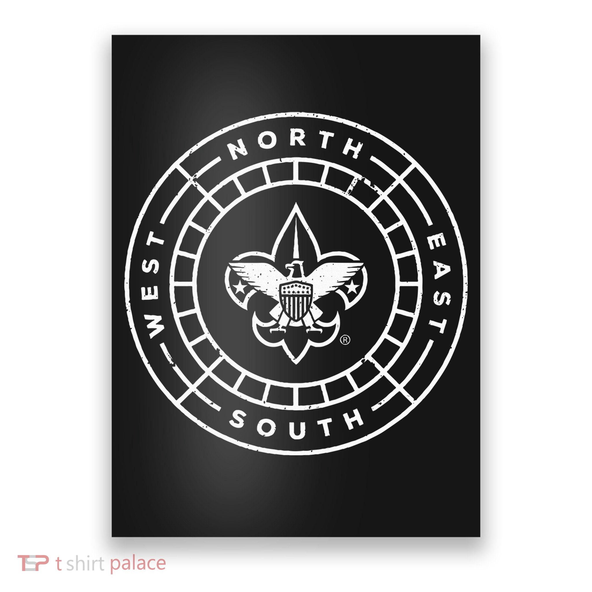 Bsa Compass Poster