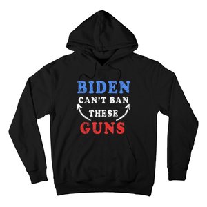 Biden CanT Ban These Guns Gym Workout Funny Weightlifting Hoodie