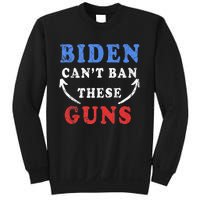 Biden CanT Ban These Guns Gym Workout Funny Weightlifting Sweatshirt