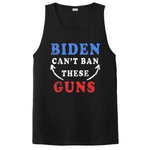 Biden CanT Ban These Guns Gym Workout Funny Weightlifting PosiCharge Competitor Tank