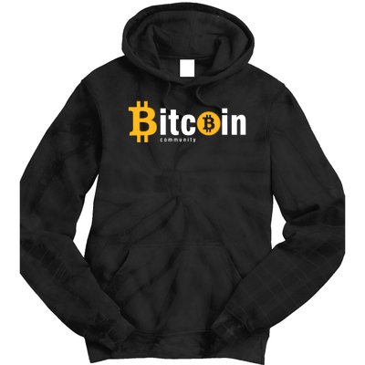 Bitcoin Community Tie Dye Hoodie