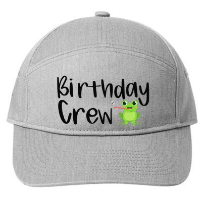 Birthday Crew 7-Panel Snapback Hat