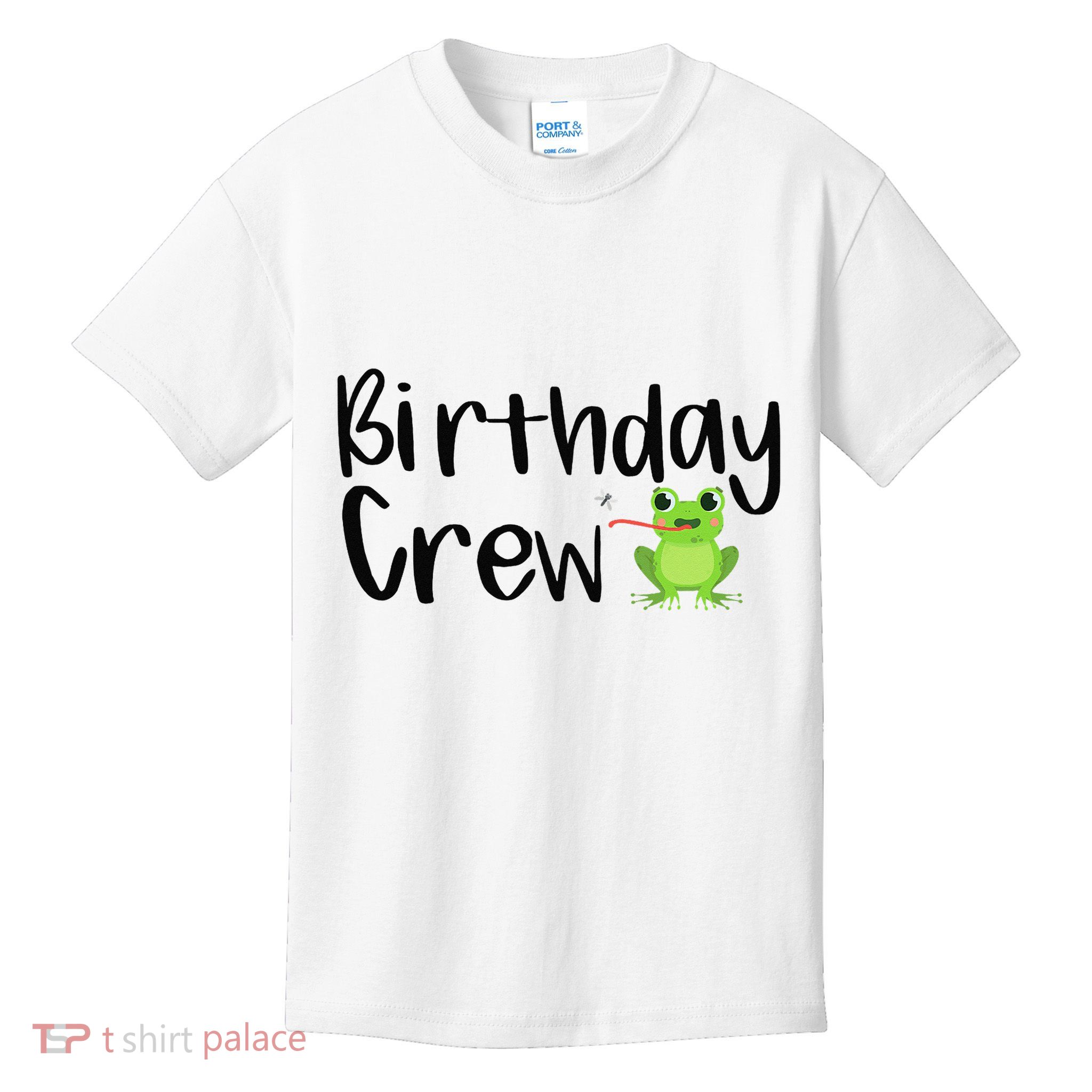 Birthday Crew Kids T-Shirt