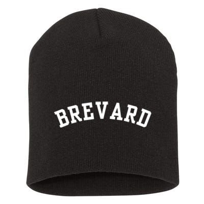 Brevard College Short Acrylic Beanie