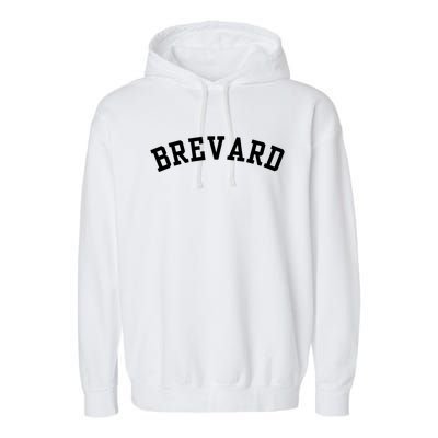 Brevard College Garment-Dyed Fleece Hoodie