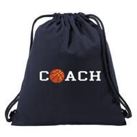 Basketball Coach Drawstring Bag