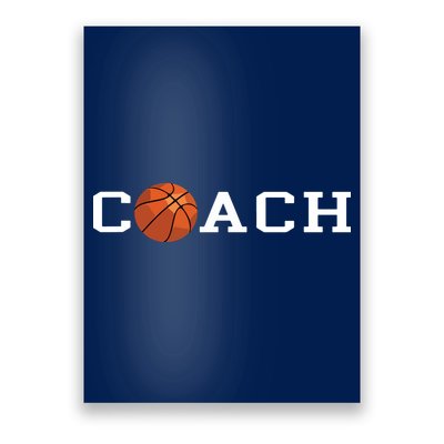 Basketball Coach Poster