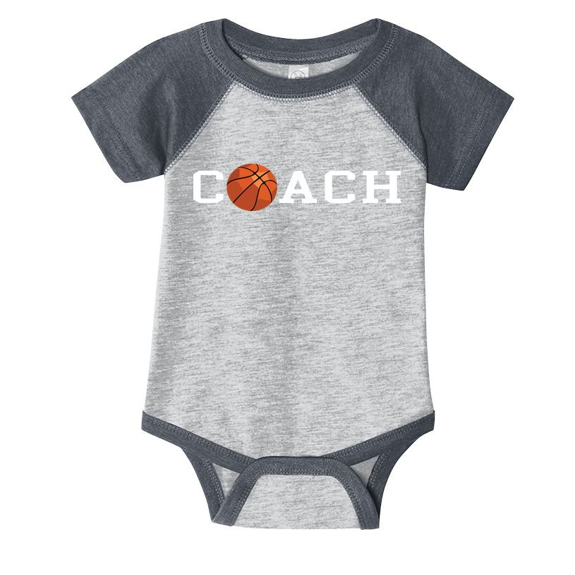 Basketball Coach Infant Baby Jersey Bodysuit