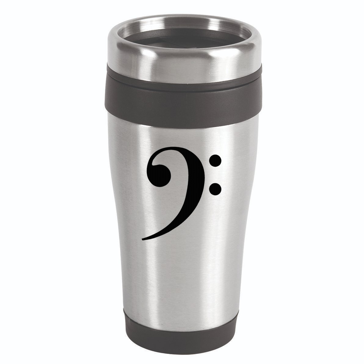 Bass Clef 16oz Travel Tumbler