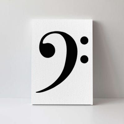 Bass Clef Canvas