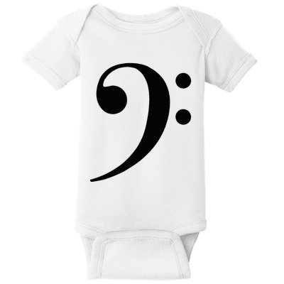 Bass Clef Baby Bodysuit