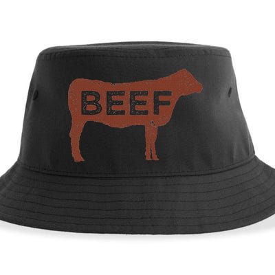 Beef Cattle Sustainable Bucket Hat
