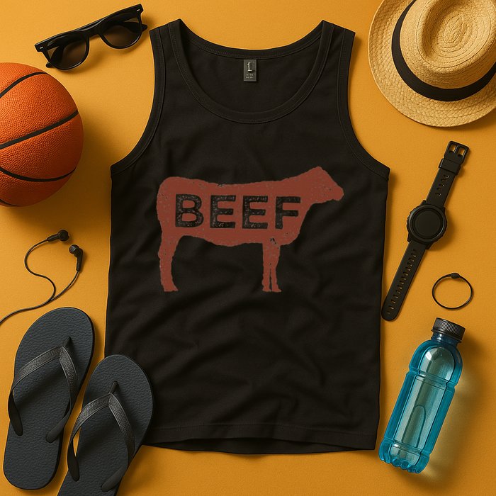 Beef Cattle Tank Top
