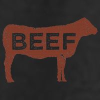 Beef Cattle Golf Towel