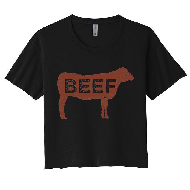 Beef Cattle Crop Top