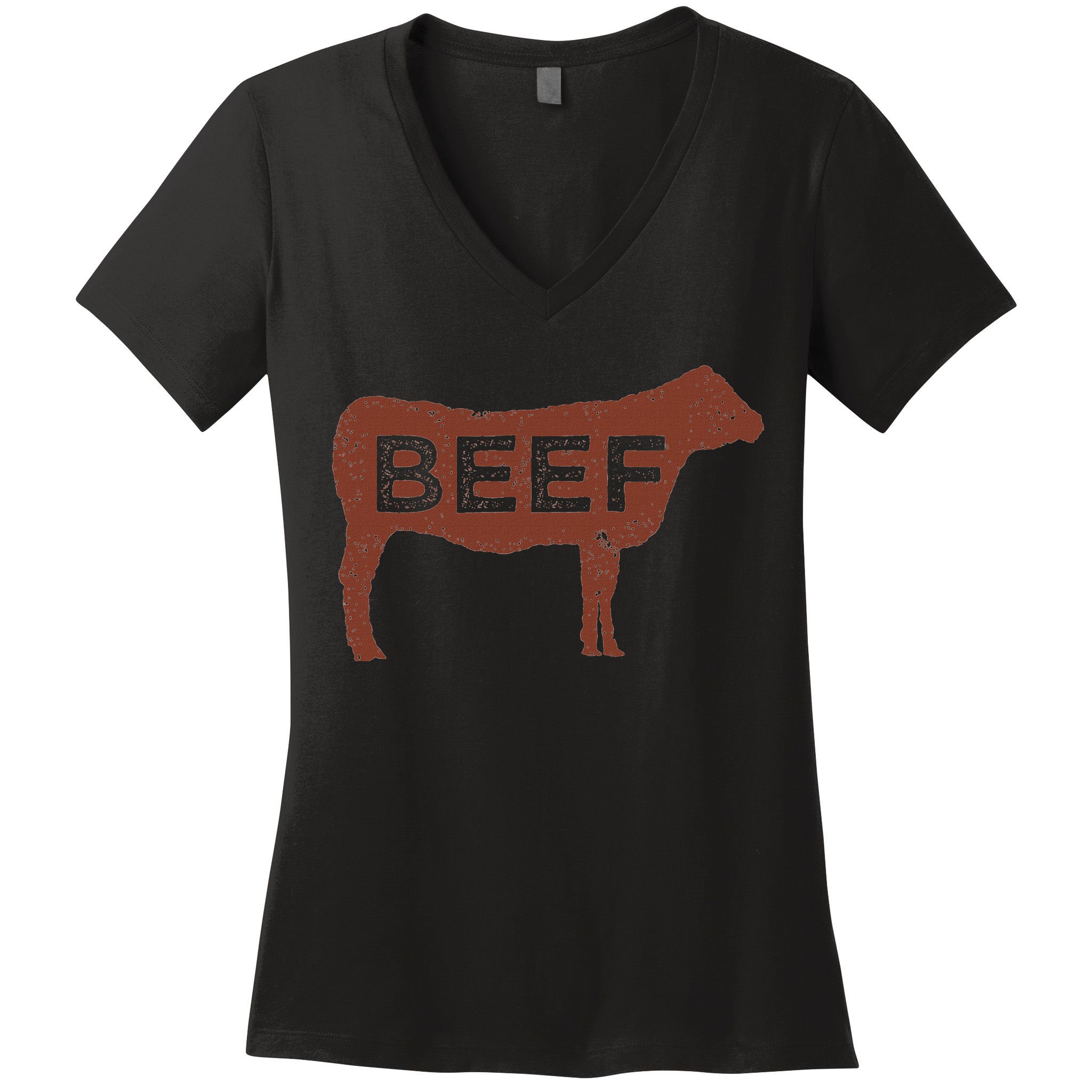 Beef Cattle Women's V-Neck T-Shirt