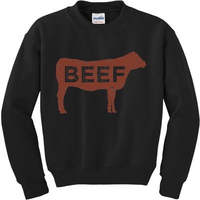 Beef Cattle Kids Sweatshirt