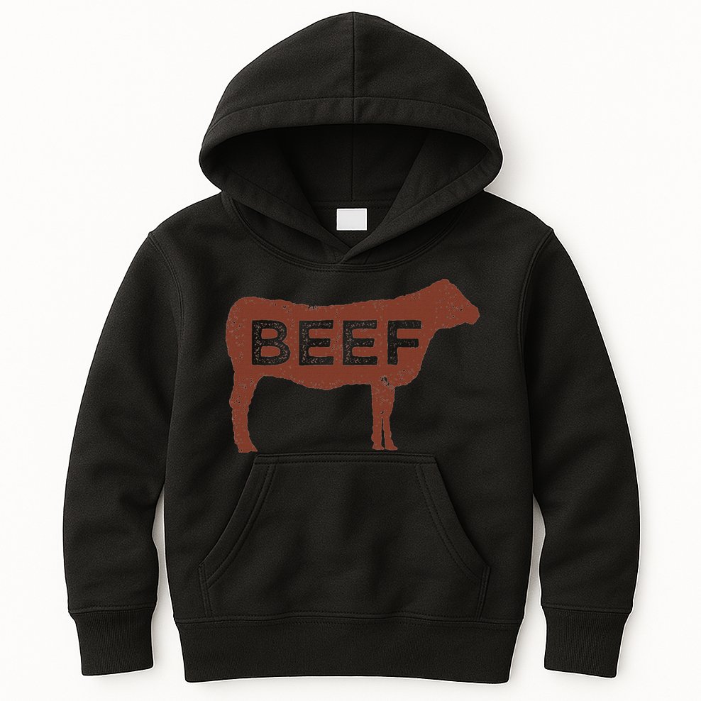 Beef Cattle Kids Hoodie