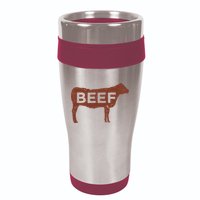 Beef Cattle 16oz Travel Tumbler