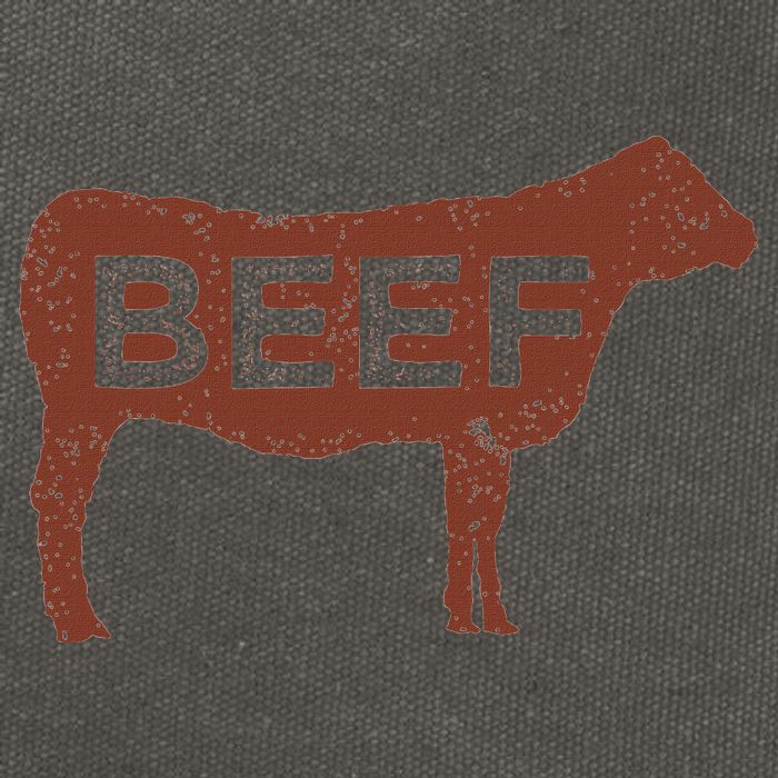 Beef Cattle Cotton Canvas Backpack