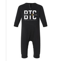 Bitcoin Cryptocurrency Infant Fleece One Piece