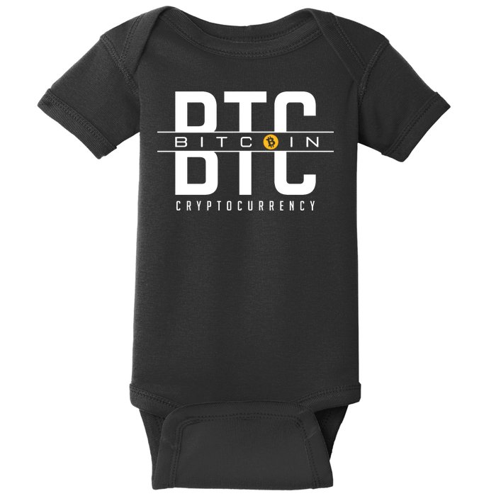 Bitcoin Cryptocurrency Baby Bodysuit