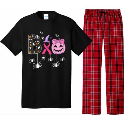 Breast Cancer Boo Halloween Breast Cancer Awareness Pajama Set