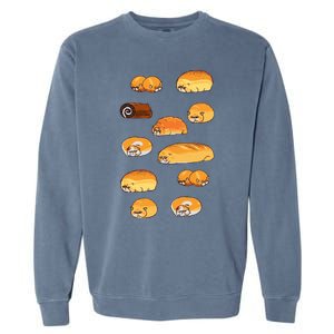 Bread Cats Garment-Dyed Sweatshirt