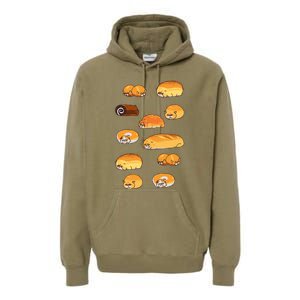 Bread Cats Premium Hoodie