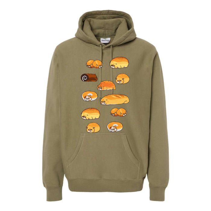 Bread Cats Premium Hoodie