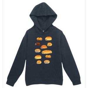 Bread Cats Urban Pullover Hoodie