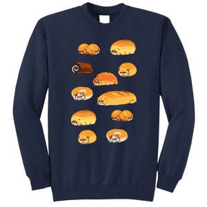 Bread Cats Tall Sweatshirt