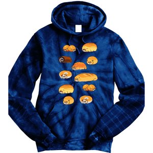 Bread Cats Tie Dye Hoodie