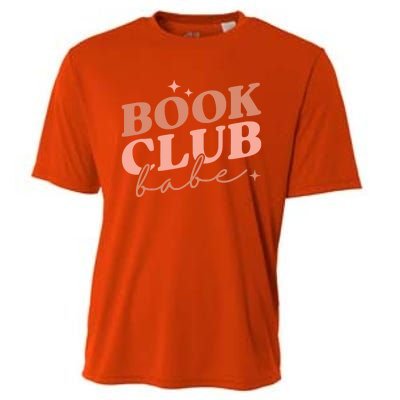 Book Club Babe Reading Book Lovers Gift Cooling Performance Crew T-Shirt