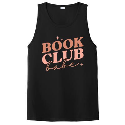 Book Club Babe Reading Book Lovers Gift PosiCharge Competitor Tank