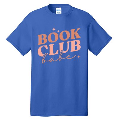 Book Club Babe Reading Book Lovers Gift Tall T-Shirt