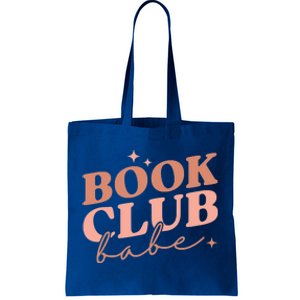 Book Club Babe Reading Book Lovers Gift Tote Bag