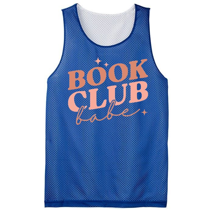 Book Club Babe Reading Book Lovers Gift Mesh Reversible Basketball Jersey Tank