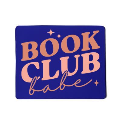 Book Club Babe Reading Book Lovers Gift Mousepad