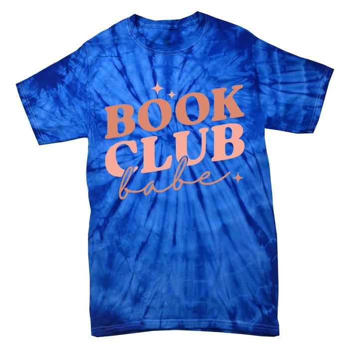 Book Club Babe Reading Book Lovers Gift Tie-Dye T-Shirt