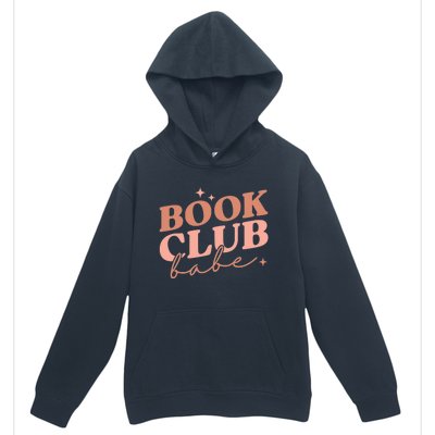 Book Club Babe Reading Book Lovers Gift Urban Pullover Hoodie