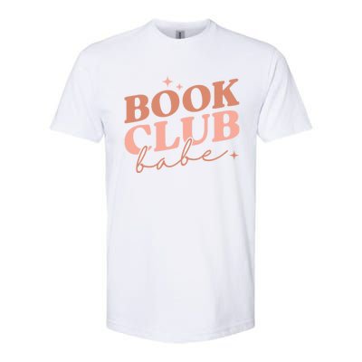 Book Club Babe Reading Book Lovers Gift Softstyle CVC T-Shirt