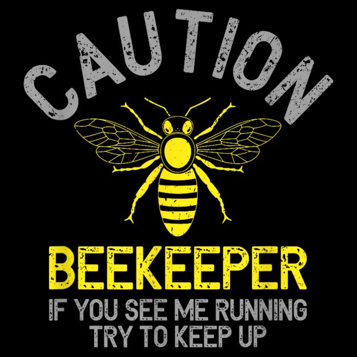 Beekeeper Caution Beekeeping Funny Bee Lover Gift Cooling Performance Crew T-Shirt