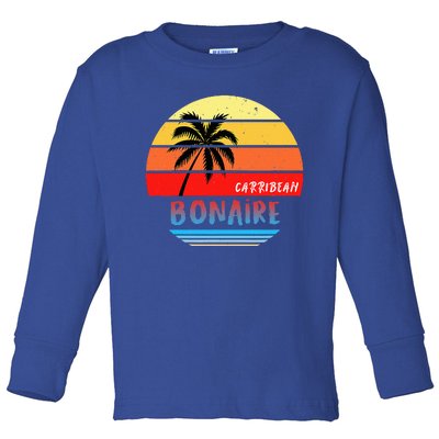 Bonaire Carribean Toddler Long Sleeve Shirt