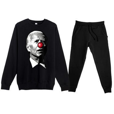 Biden Clown Premium Crewneck Sweatsuit Set