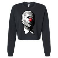 Biden Clown Cropped Pullover Crew