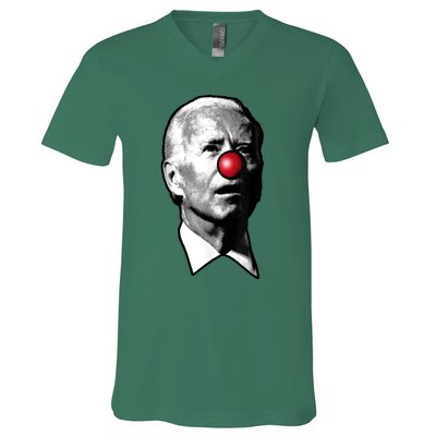 Biden Clown V-Neck T-Shirt