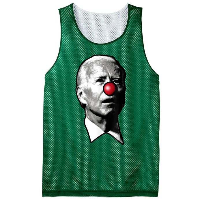 Biden Clown Mesh Reversible Basketball Jersey Tank