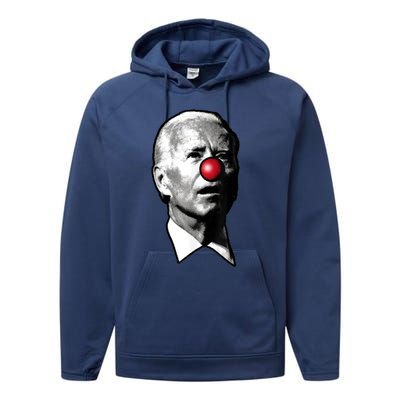 Biden Clown Performance Fleece Hoodie