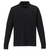 Birdwatcher Colourful Bird Watching Parrot Budgie Performance Long Sleeve Polo